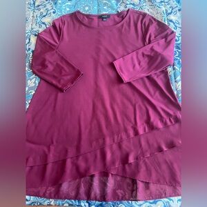 Elegant Purple Women's Top